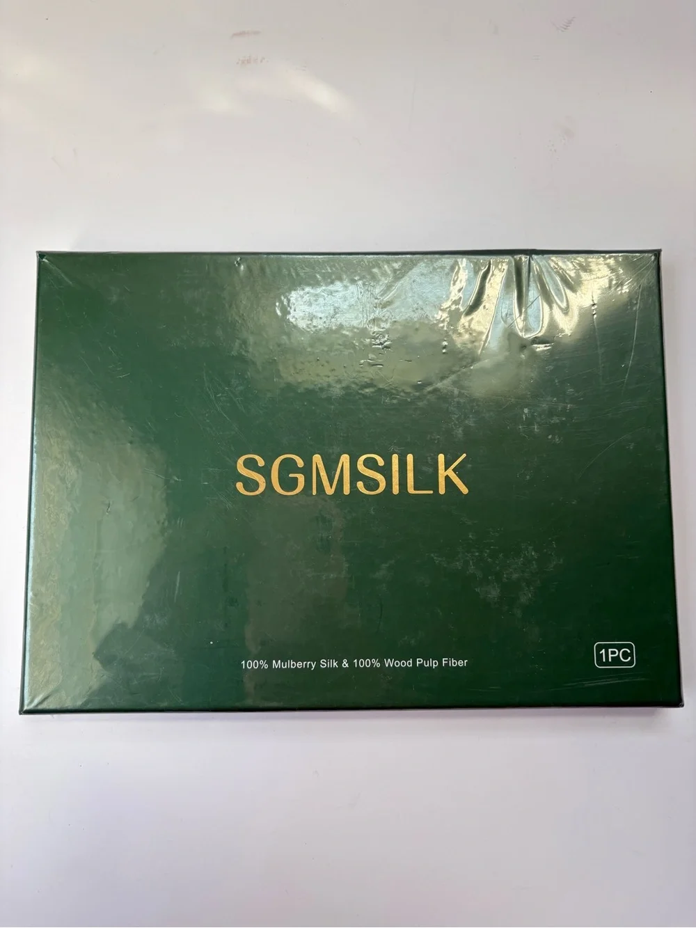 SGMSILK King Mulberry Silk Pillowcase - Light Purple / lavender New